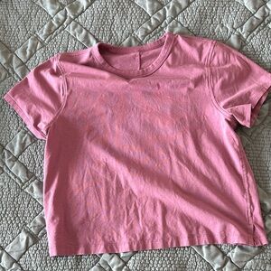 lululemon athletica Pink Short Sleeve Tee